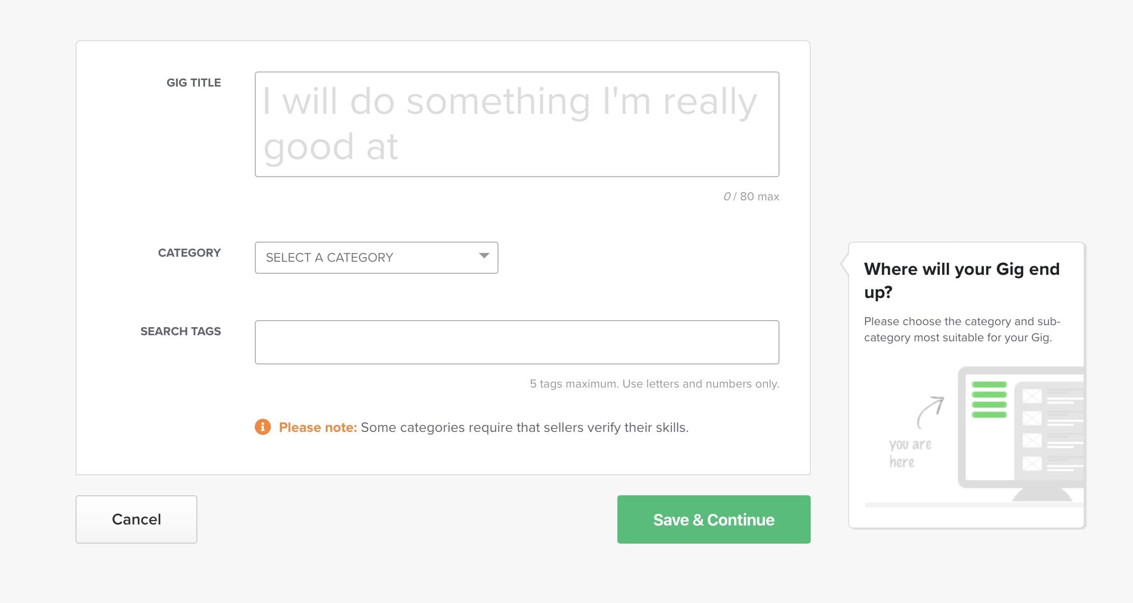 Gig_Setup 窩在家中仍可賺錢 — Fiverr 入門攻略 | 接單賺錢 | Fiverr, Freelancer, 兼職, 網上賺錢方法